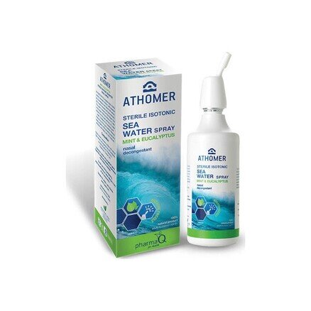 ATHOMER seawater nasal spray mint & eucalyptus 150ml