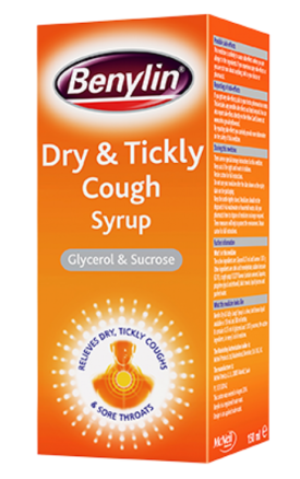 Benylin Dry & Tickly Cough Syrup 150ml
