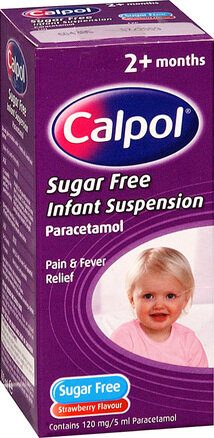 CALPOL infant suspension s/f 120mg/5ml 100ml