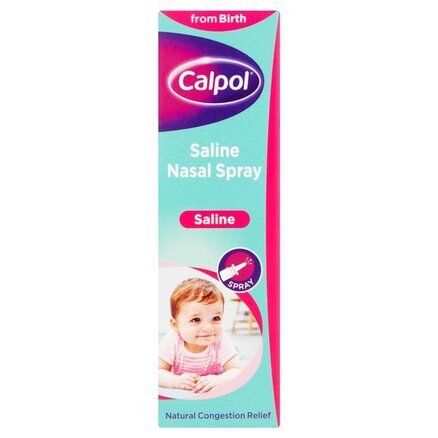 Calpol soothe & care saline nasal spray 0.9% 15ml