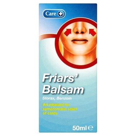 CARE OTC medicines cough & cold friars balsam 50ml