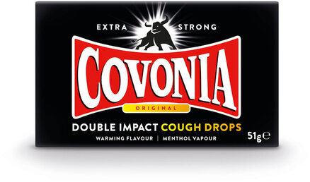 COVONIA double impact cough drops original 51g