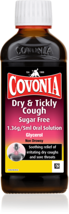 COVONIA oral solution dry & tickly s/f 150ml