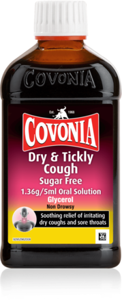 COVONIA oral solution dry & tickly s/f 300ml