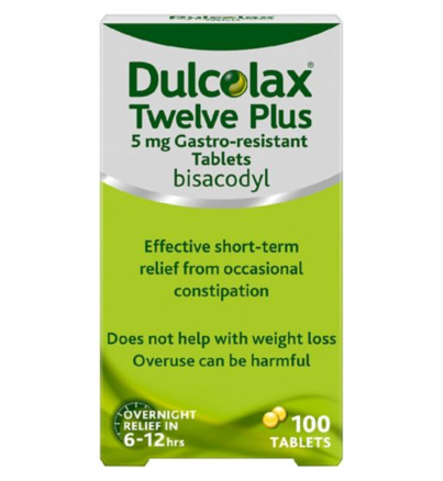 Dulcolax 5mg Gastro-Resistant Tablets - 100 Tablets