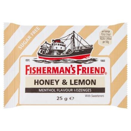 FISHERMAN'S FRIEND lozenges honey & lemon 25g