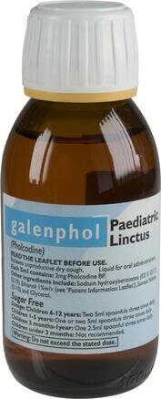GALENPHOL paediatric linctus 2mg/5ml 90ml