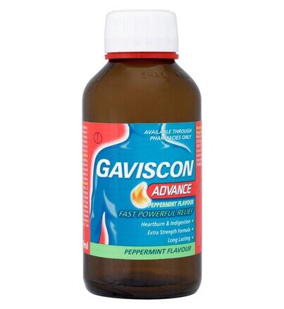 Gaviscon Advance Peppermint Flavour Liquid - 300ml bottle