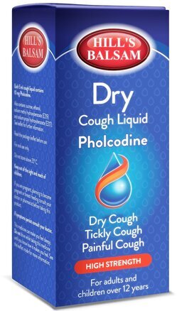 HILL'S BALSAM dry cough liquid 10mg/5ml 200ml