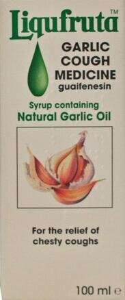 LIQUFRUTA garlic cough medicine 1% 100ml