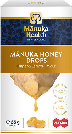 MANUKA HEALTH lozenges ginger & lemon MGO400+ 65g 15