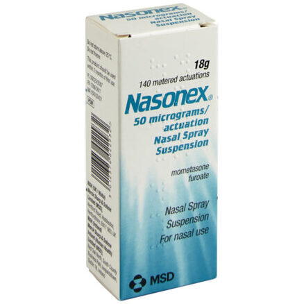 Nasonex 50mcg Aqueous Nasal Spray