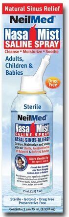 NEILMED paediatric nasal irrigation nasa mist saline spray 75ml