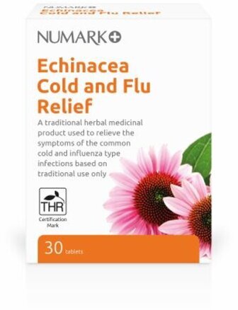 NUMARK OTC medicines cold & flu relief echinacea cold & flu relief  30