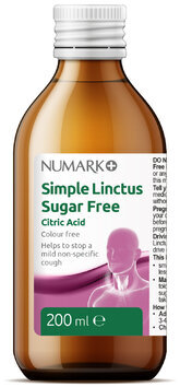 NUMARK OTC medicines coughs simple linctus s/f 200ml