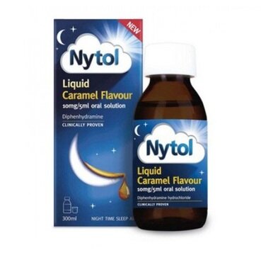 Nytol Liquid Caramel Flavour 10mg/5ml Oral Solution