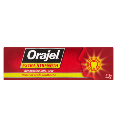 Orajel Extra Strength Dental Gel 5.3g