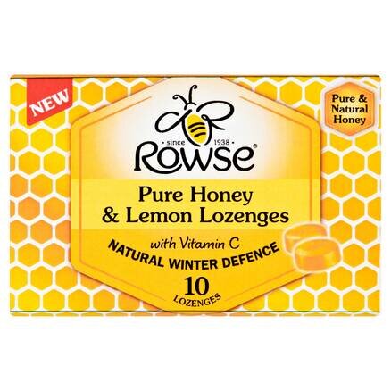 ROWSE honey & lemon lozenges   10