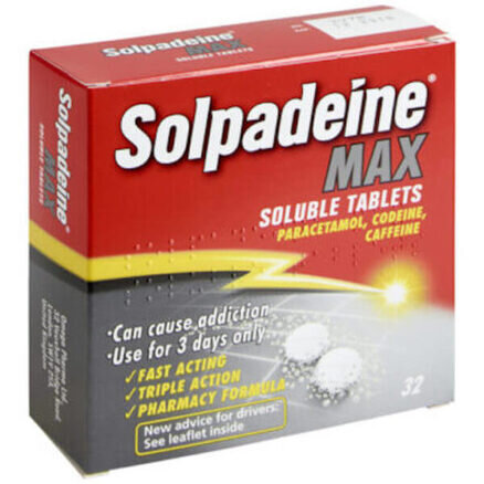 Solpadeine Max Soluble - 32 Tablets