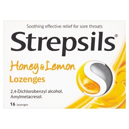 STREPSILS lozenge honey & lemon  16