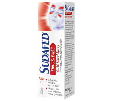 SUDAFED sinus ease nasal spray 0.14ml 15ml
